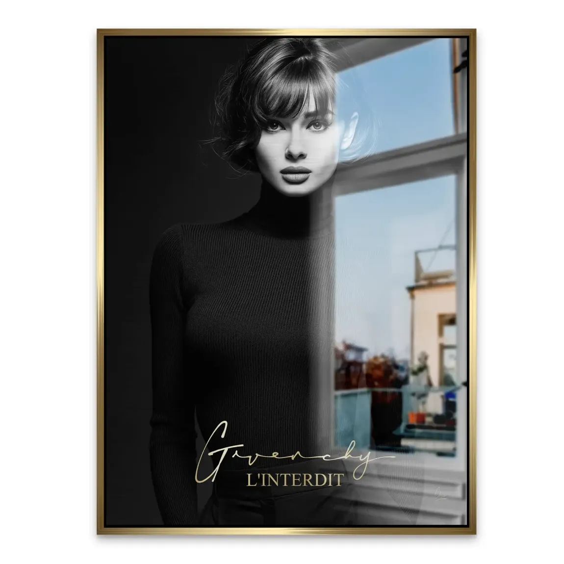 Audrey Givenchy Noir Alu Gebürstet Bild