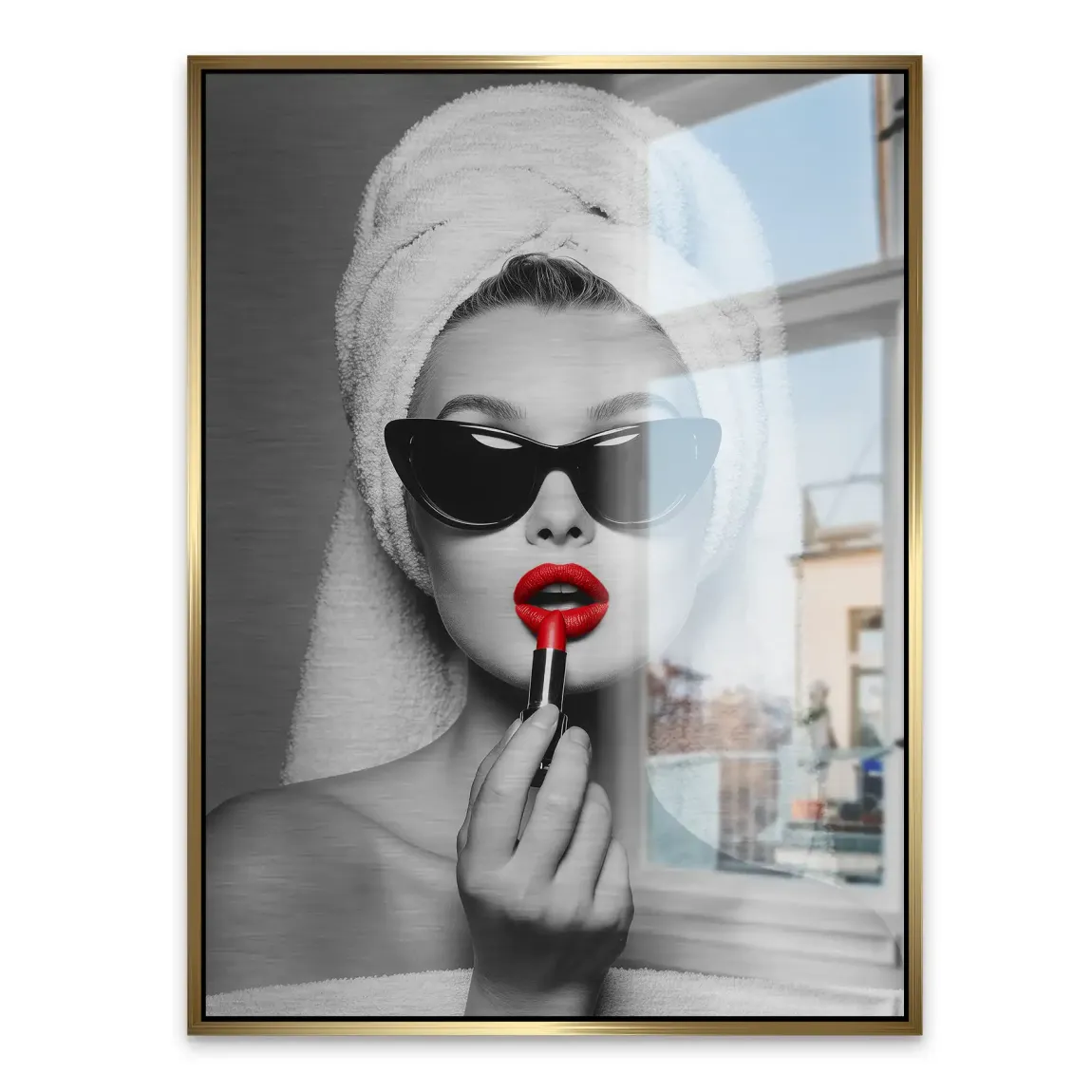 Lipstick Alu Gebürstet Bild