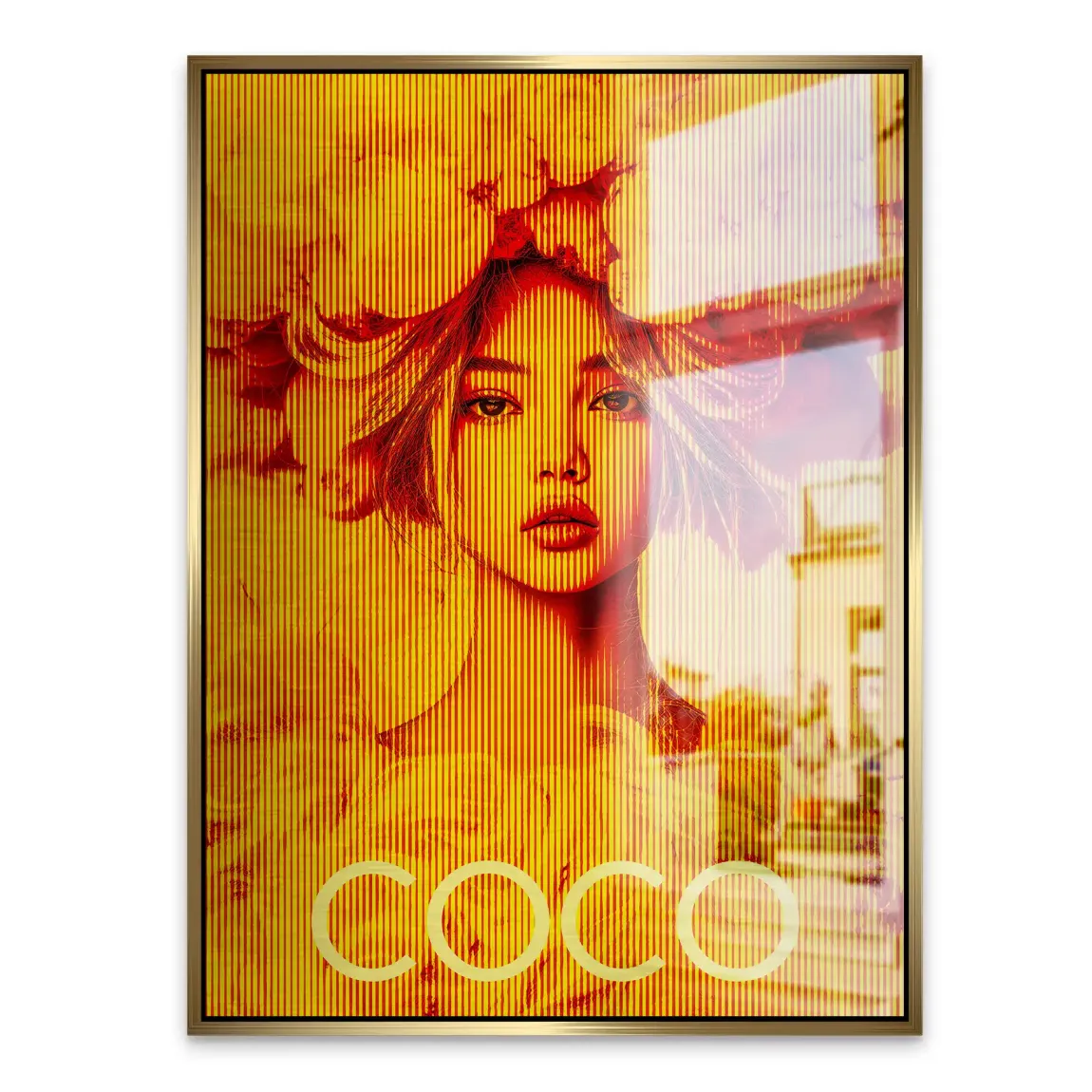 Coco Vision Aludibond Gebürstet INGALERIE