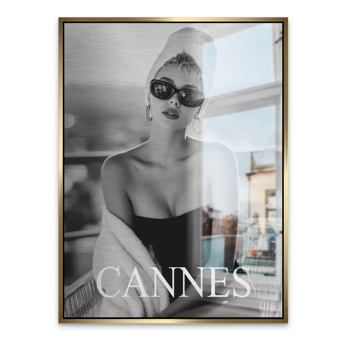 Cannes Glamour Alu Gebürstet Bild