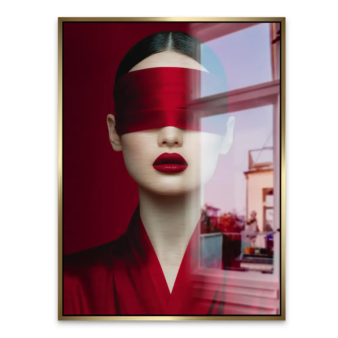 Blind Art Alu Gebürstet Bild