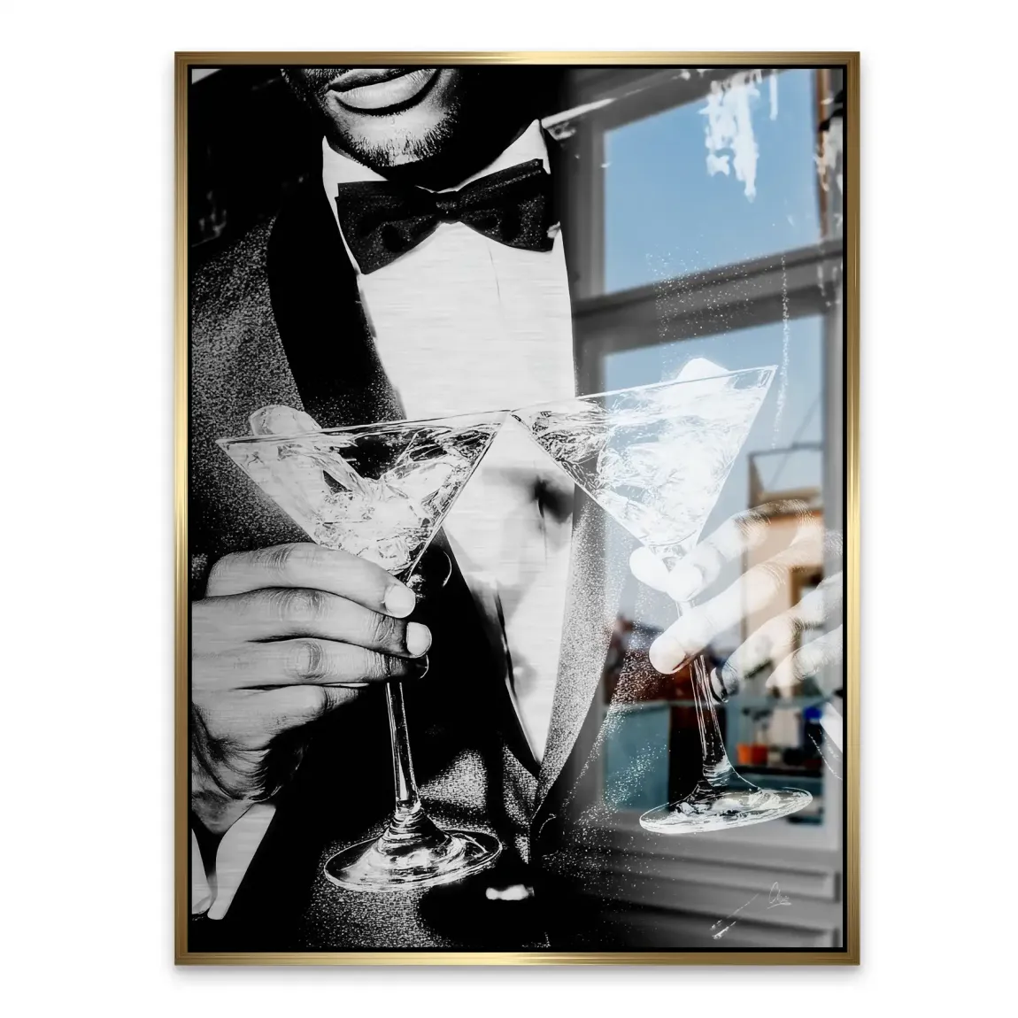 Gentleman Style Alu Gebürstet Bild