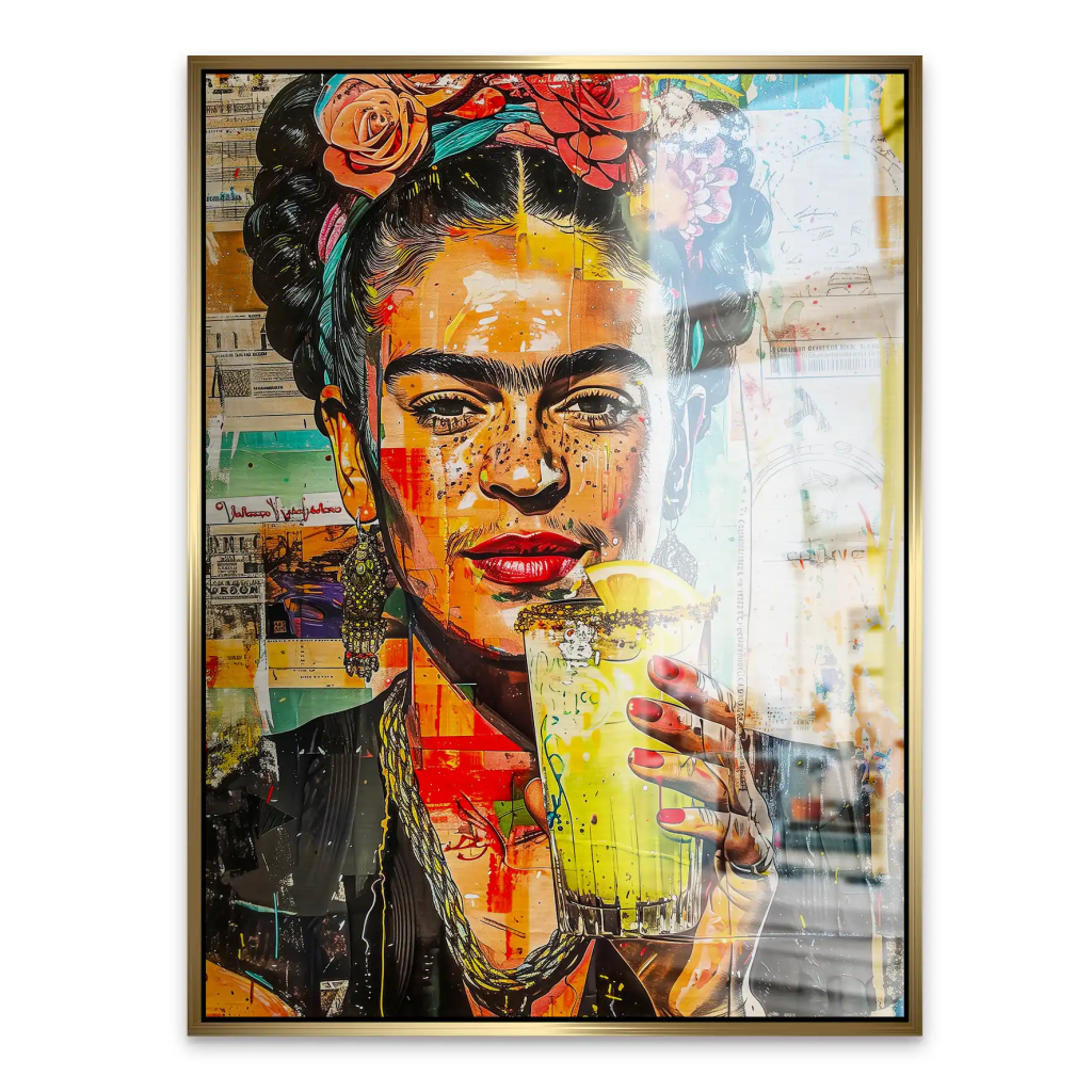 Frida Mexico Art Aludibond Gebürstet INGALERIE