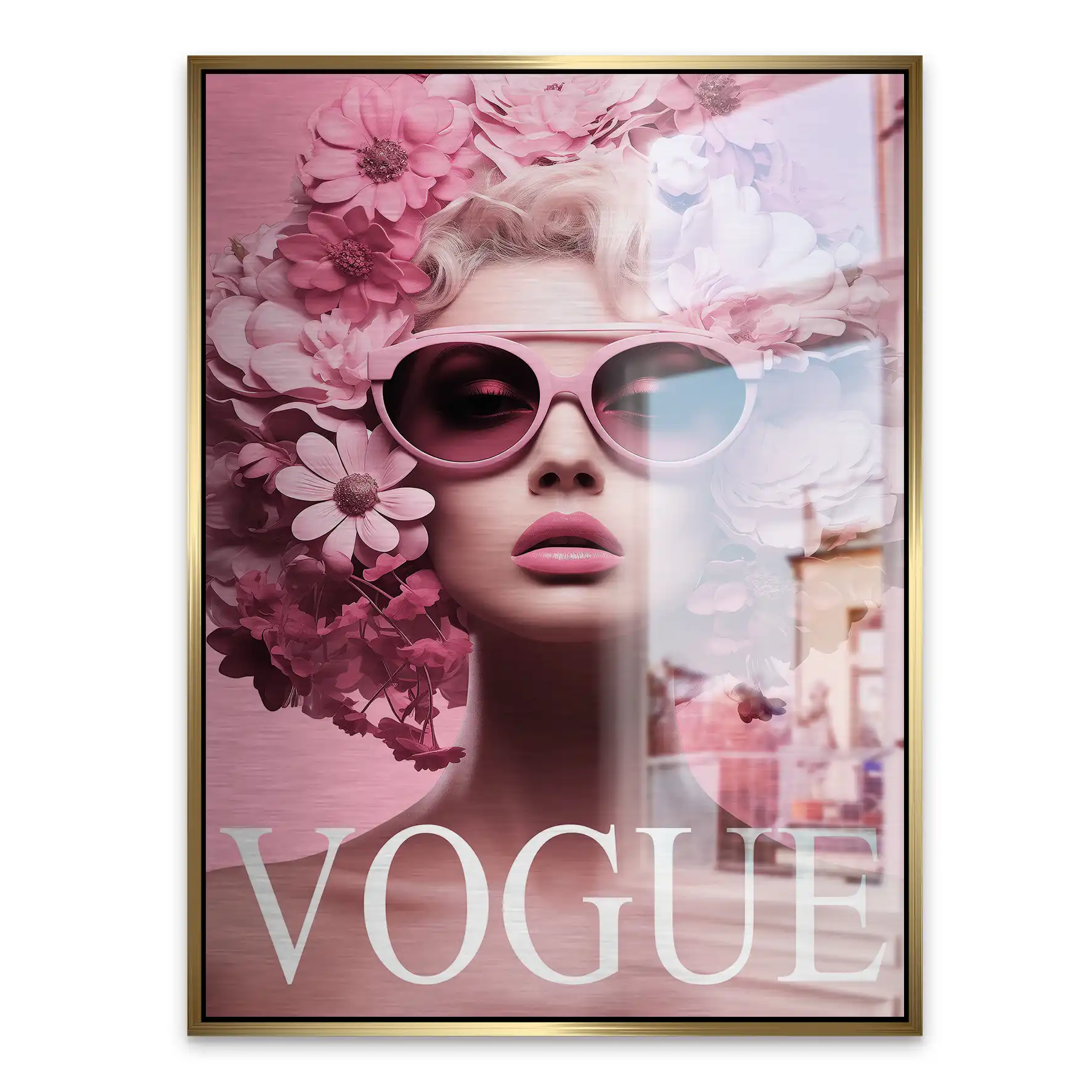 Pink Vogue Aludibond Gebürstet INGALERIE