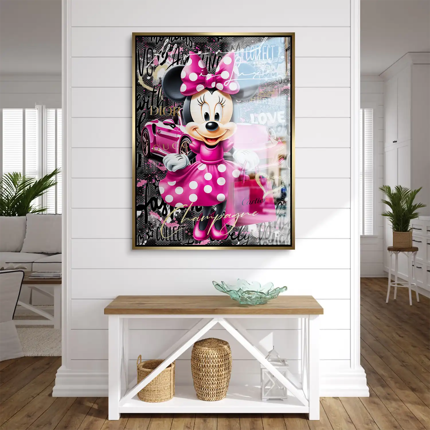 Minnie Need Need Luxe Aludibond Gebürstet INGALERIE