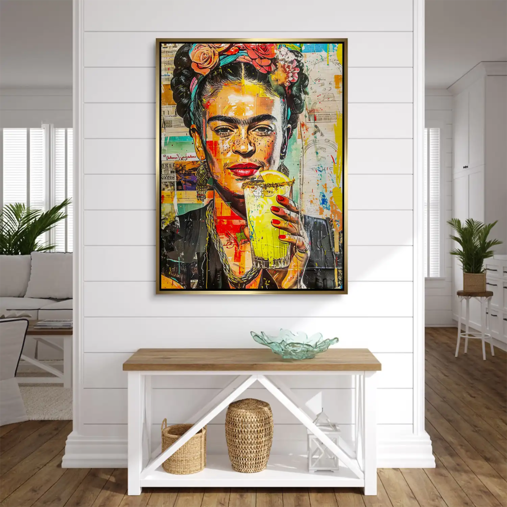 Frida Mexico Art Aludibond Gebürstet INGALERIE