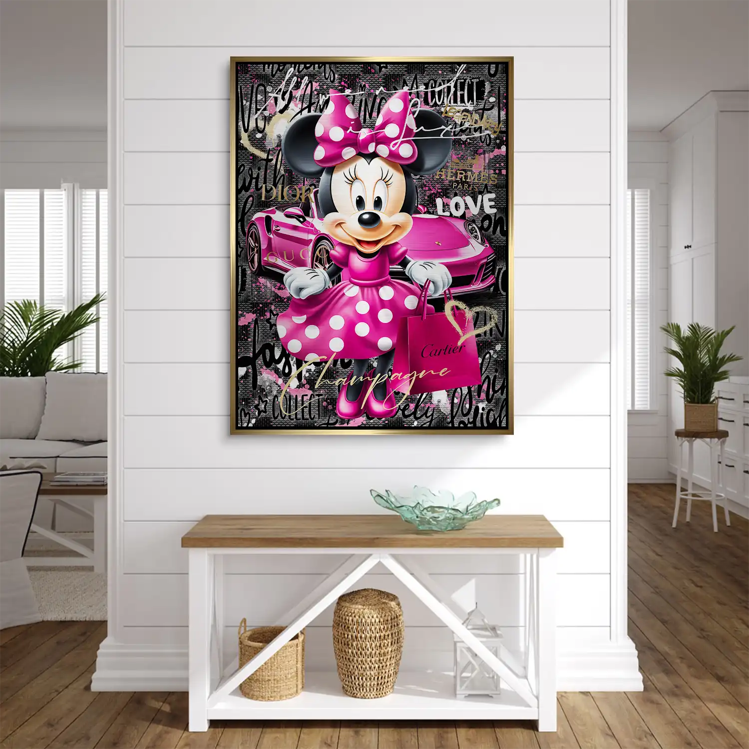 Minnie Need Need Luxe Aludibond Gebürstet INGALERIE