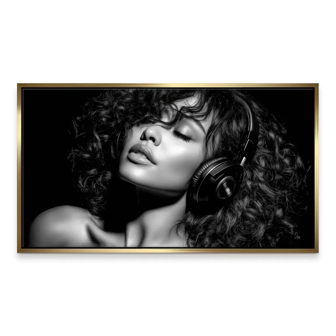 Midnight Harmony Leinwand Bild