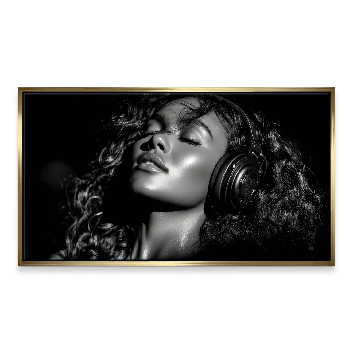 Silent Rhythm Leinwand Bild