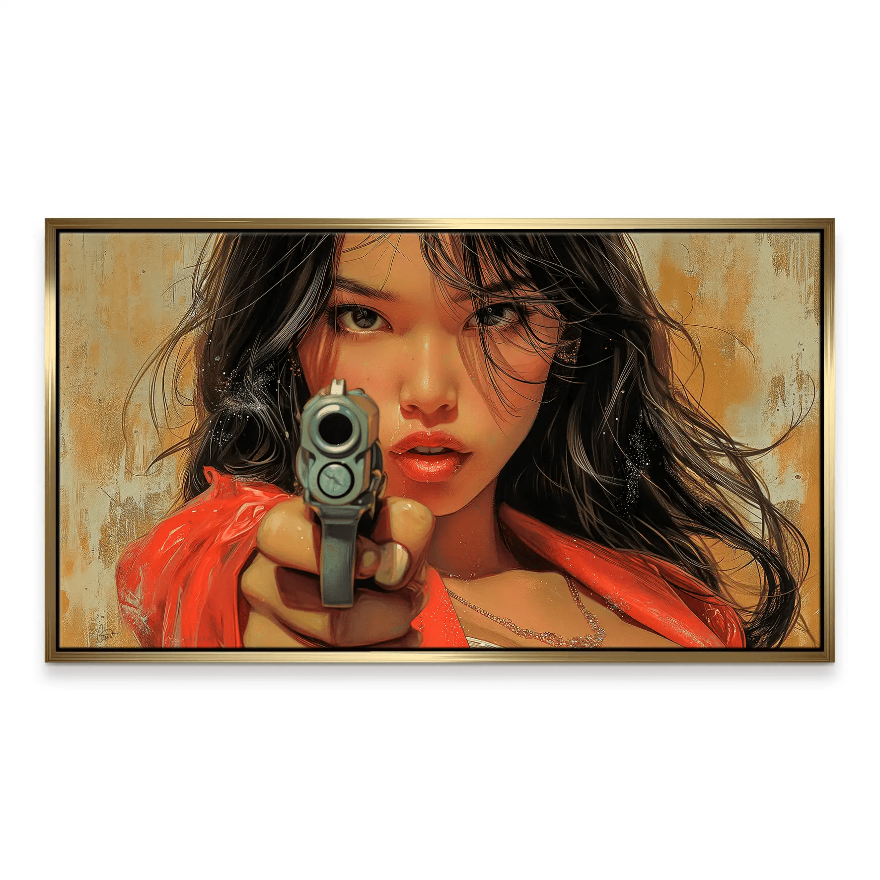 Gun Beauty Nr.2 Leinwand Bild INGALERiE