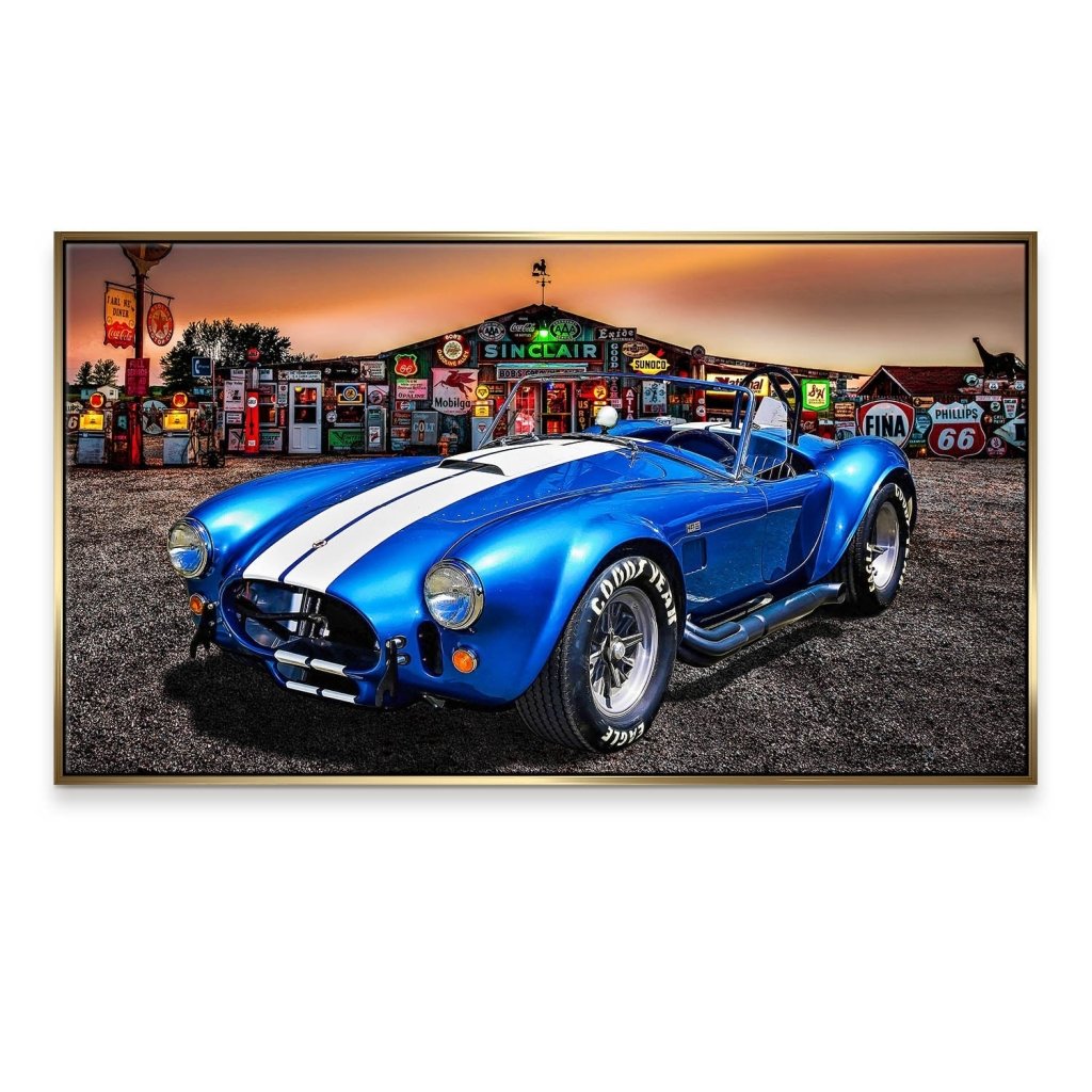 AC Cobra Abstrakt USA Leinwand Bild INGALERIE