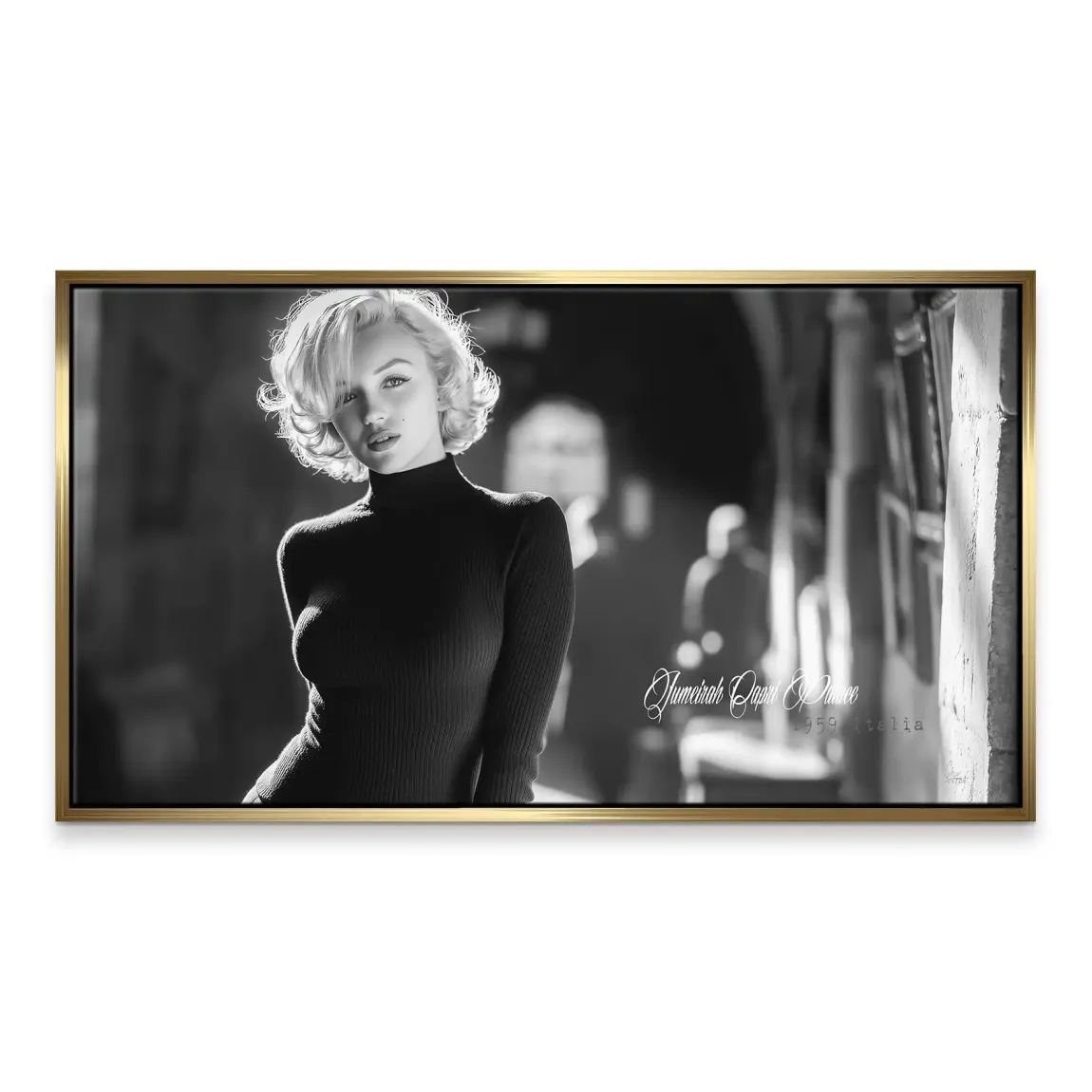 Marilyn Monroe Capri Leinwand Bild
