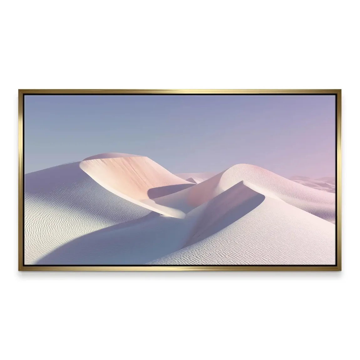 White Sand Leinwand Bild