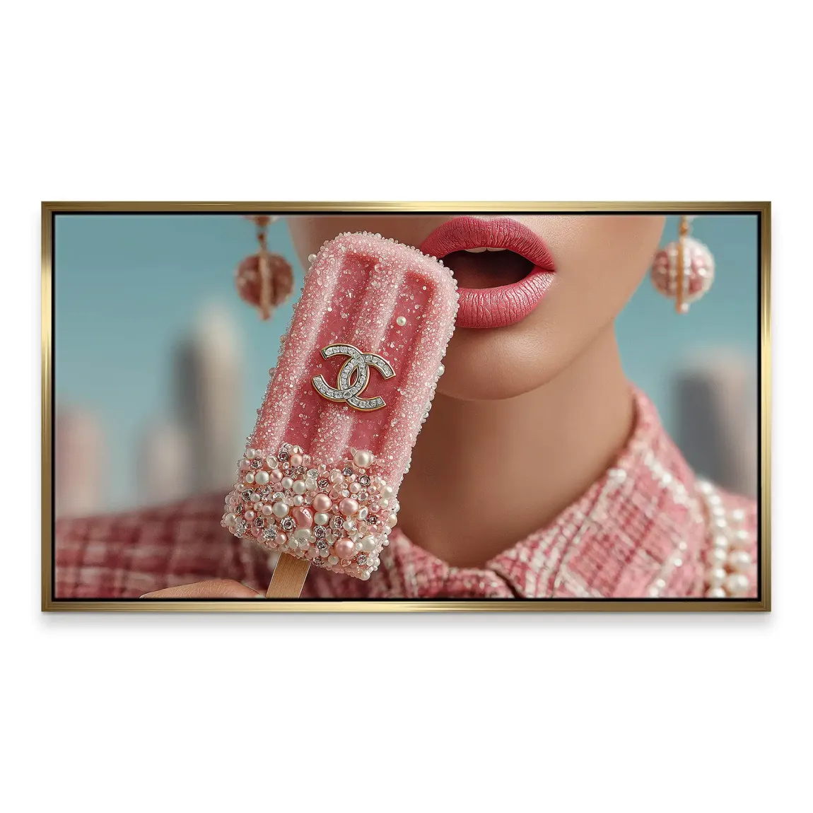 Coco Ice Art Leinwand Bild