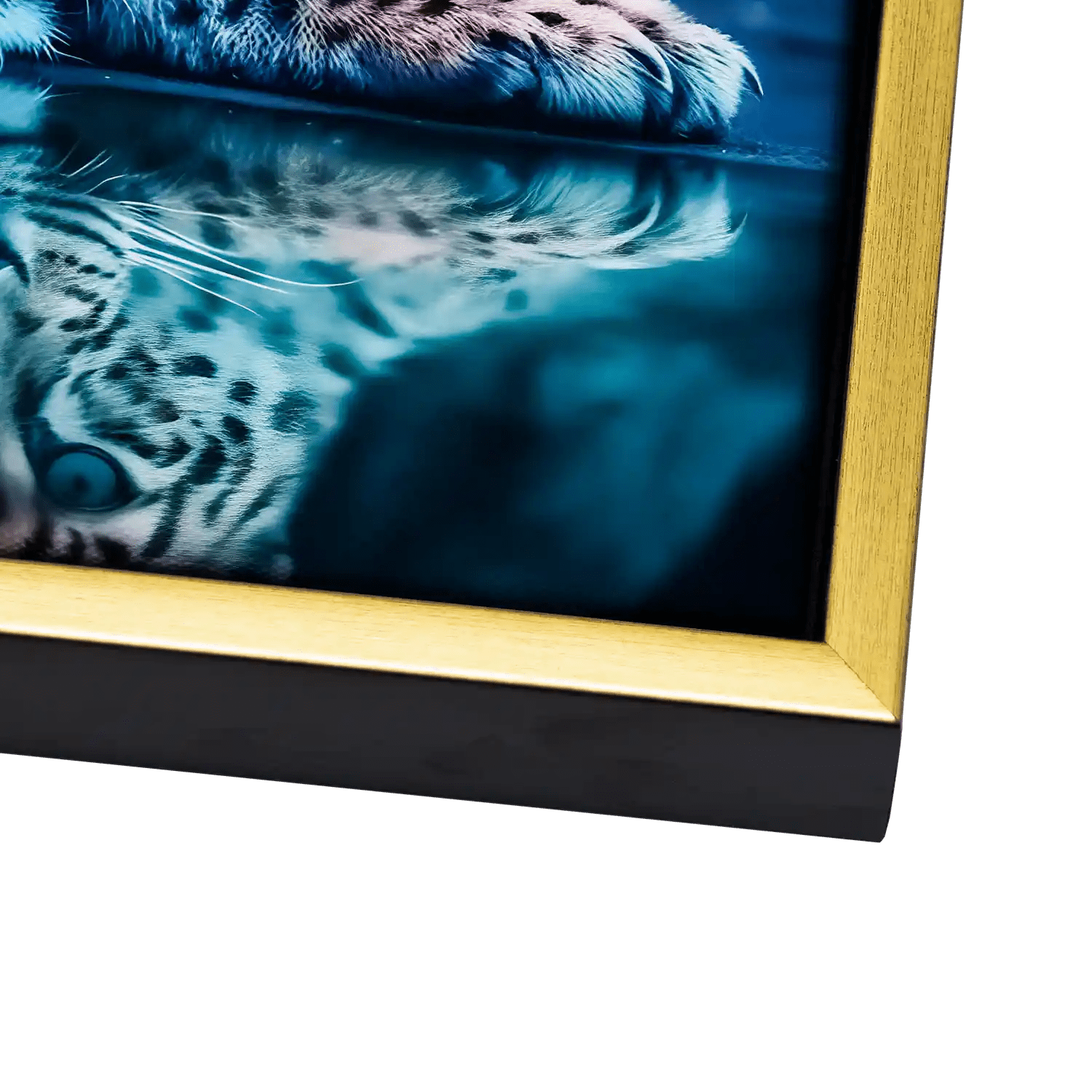 Leopard Relax Leinwand Bild INGALERiE