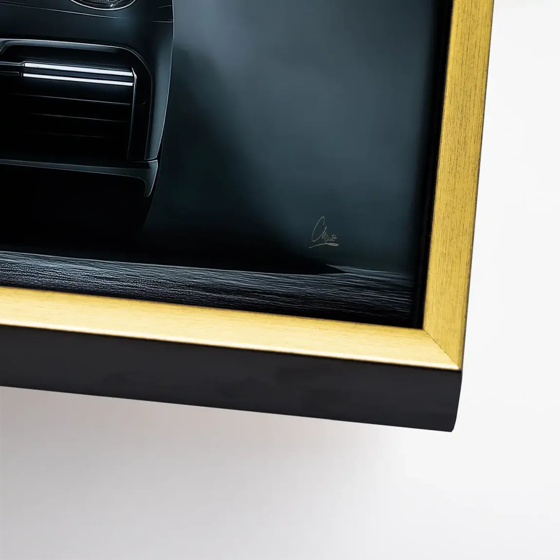 911 Silver Legend Leinwand Bild