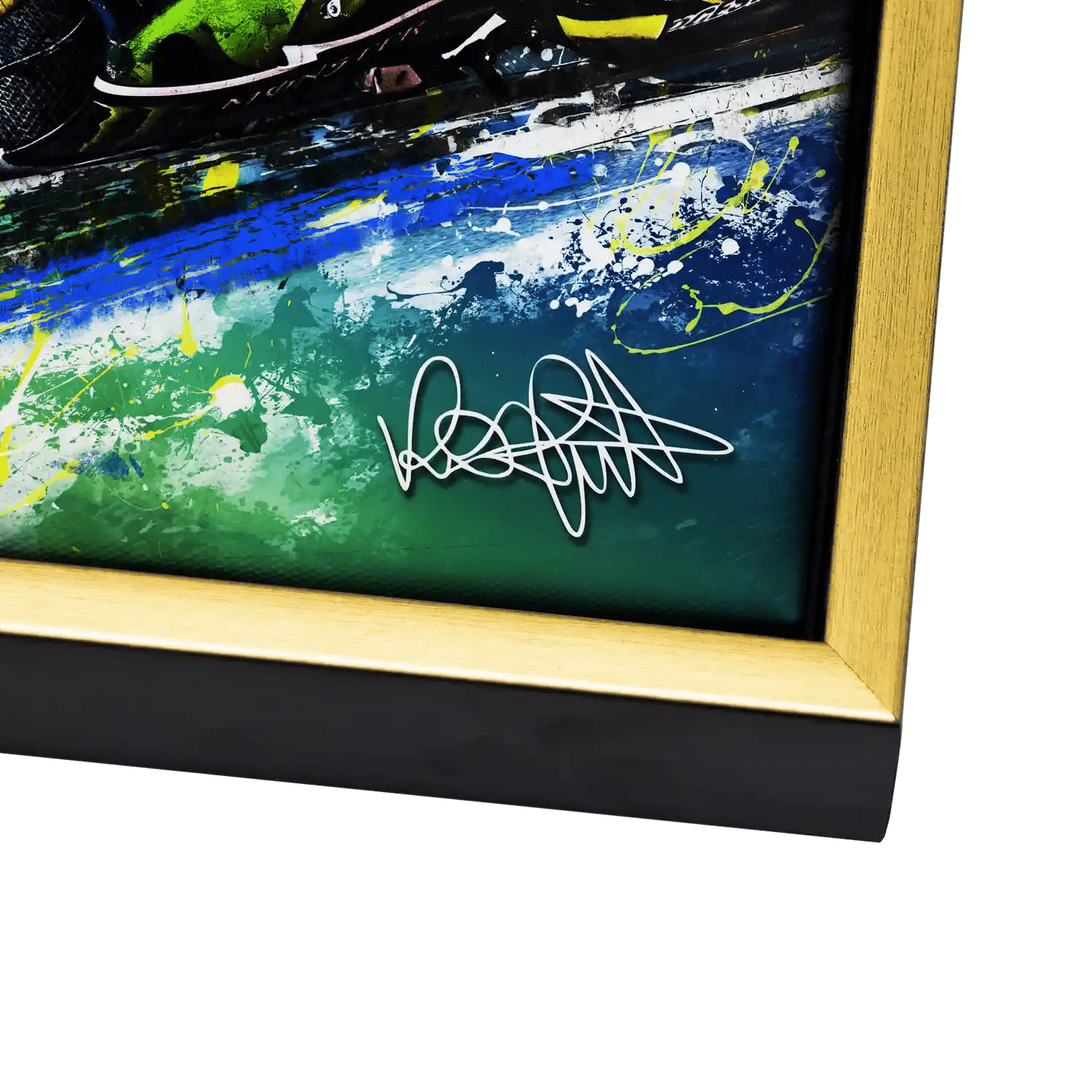 Rossi Moto Art Leinwand Bild INGALERiE