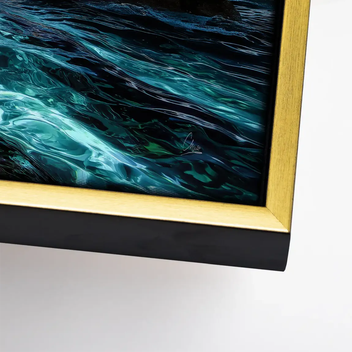 Ocean Storm Leinwand Bild