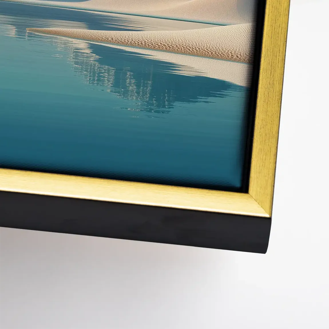 Desert Silence Leinwand Bild