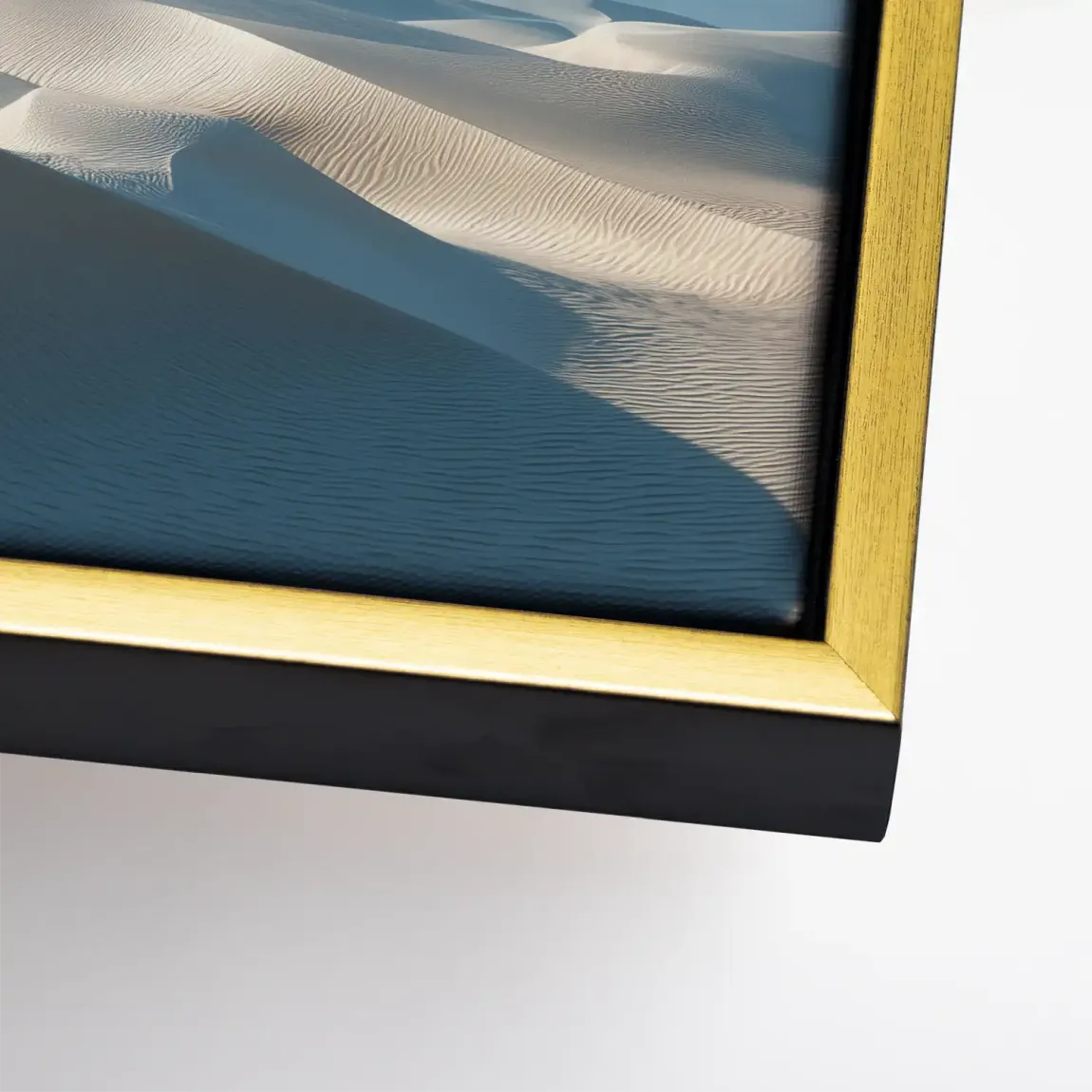 White Desert Leinwand Bild