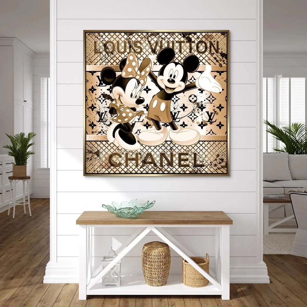 Micky & Minnie Louis Art Leinwand Bild INGALERIE