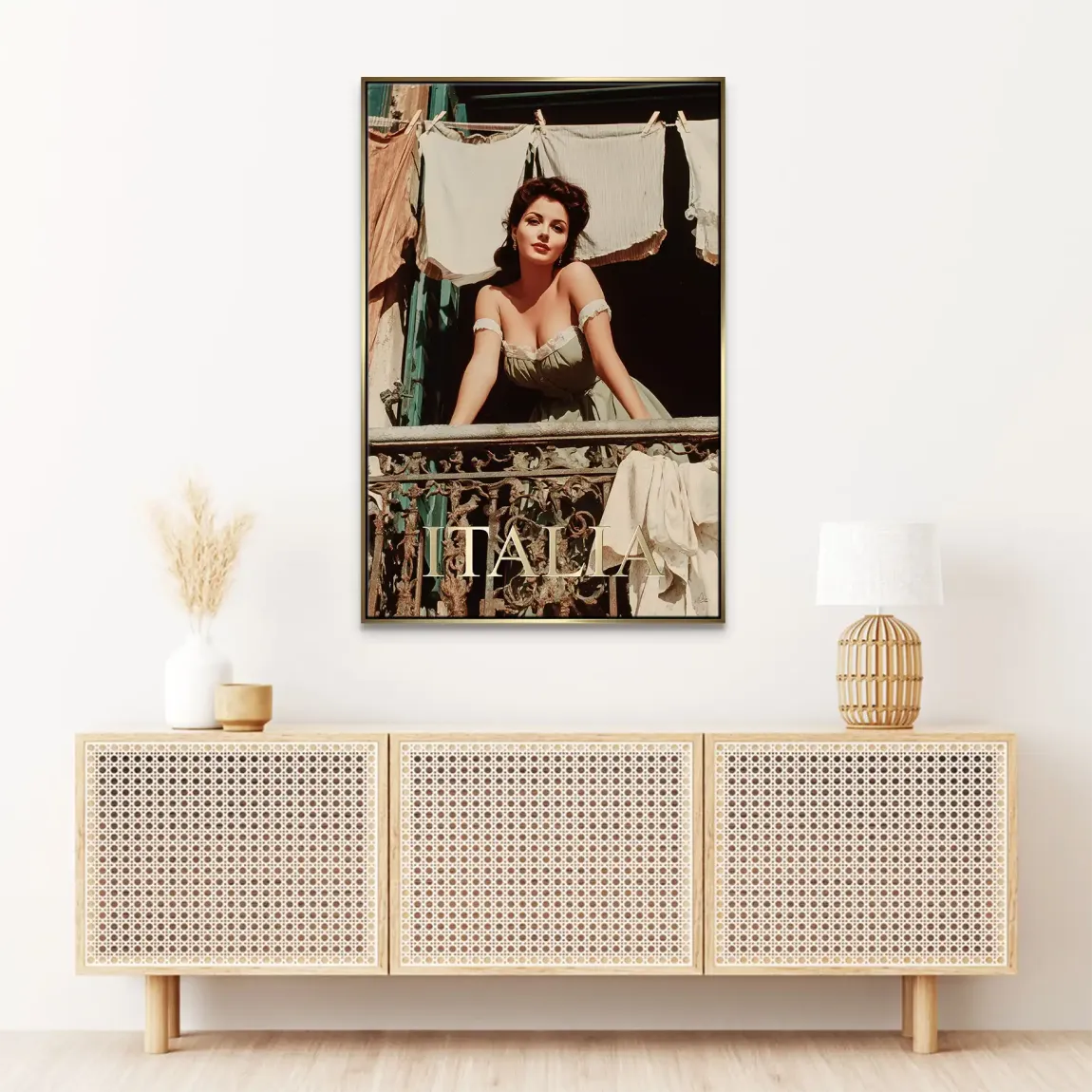 Bella Donna Leinwand Bild