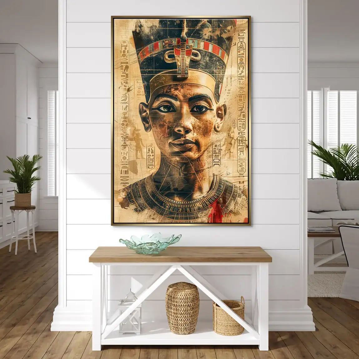 Pharao Ramses Leinwand Bild INGALERIE