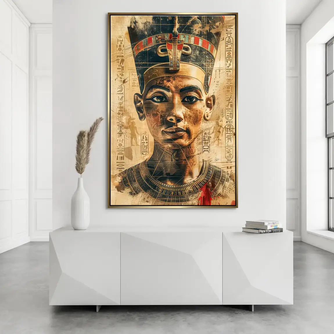 Pharao Ramses Leinwand Bild INGALERIE