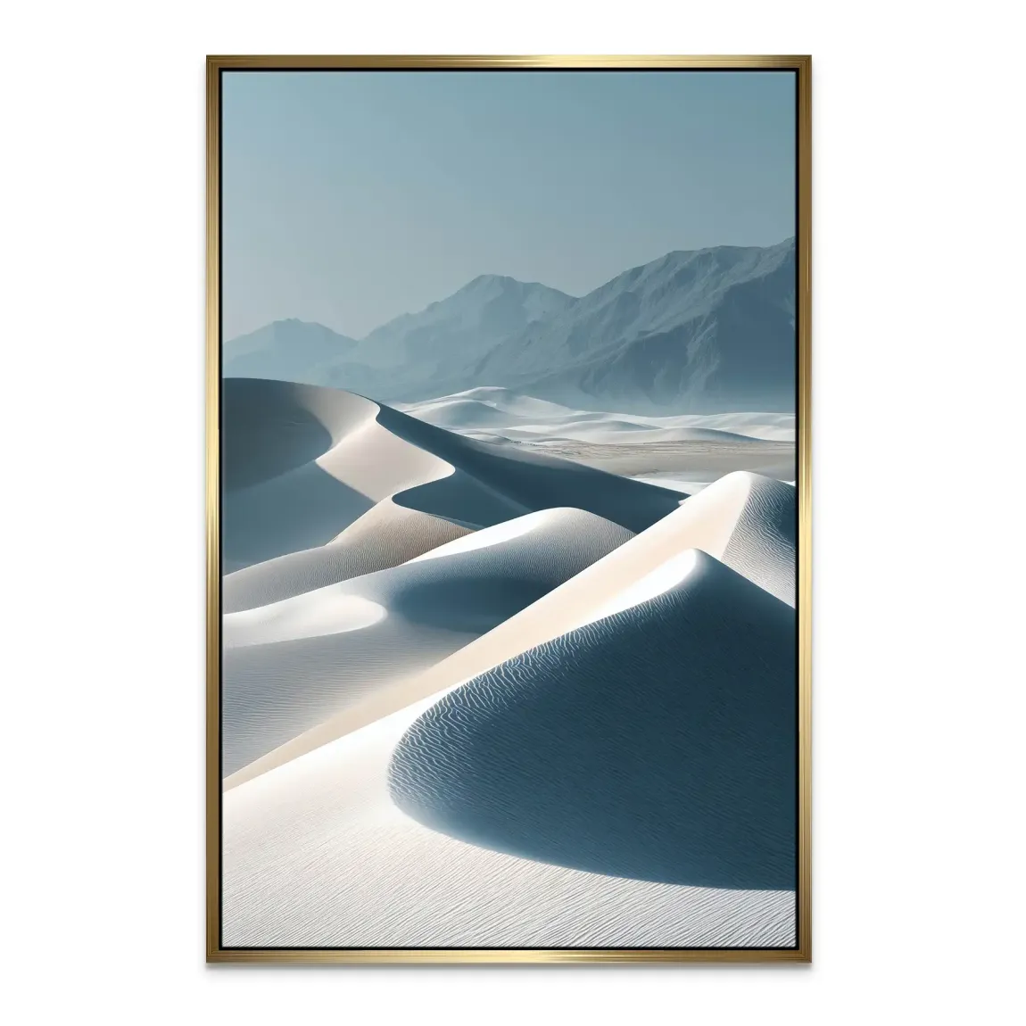 Zeit aus Sand Leinwand Bild