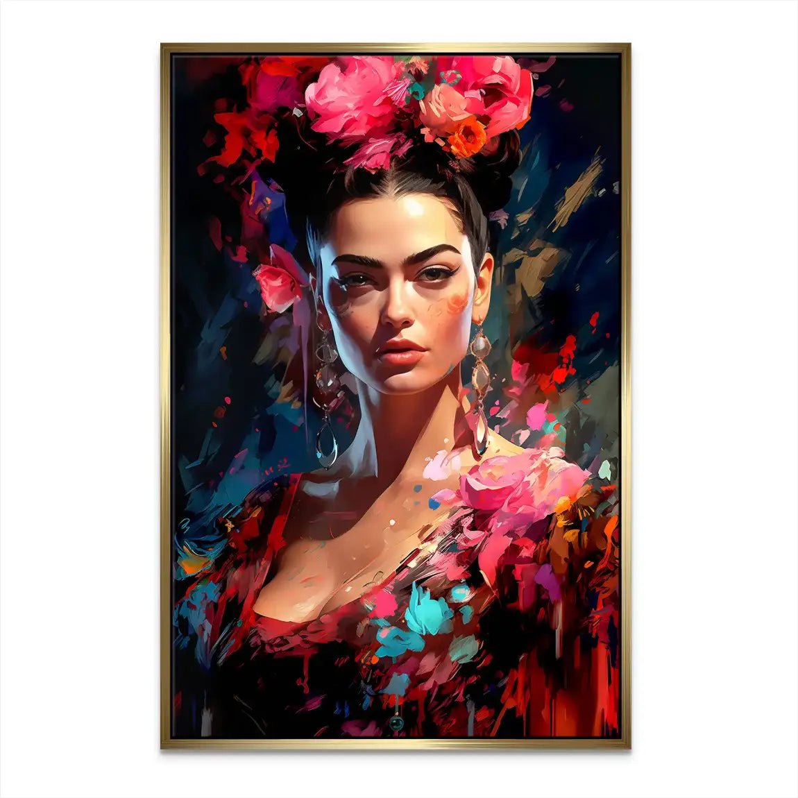 Frida Modern Style Leinwand Bild INGALERIE