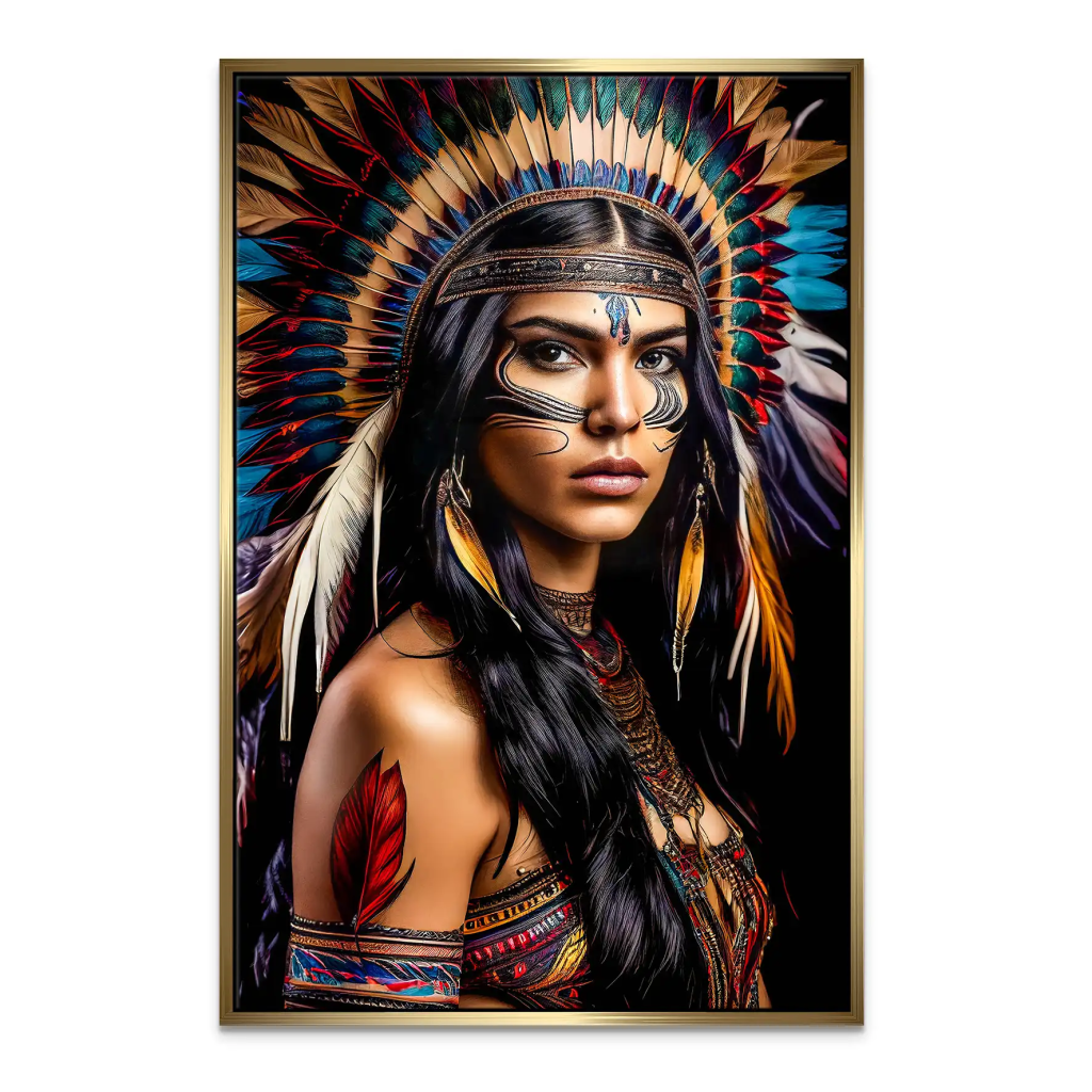 Beauty Apache Leinwand Bild INGALERIE