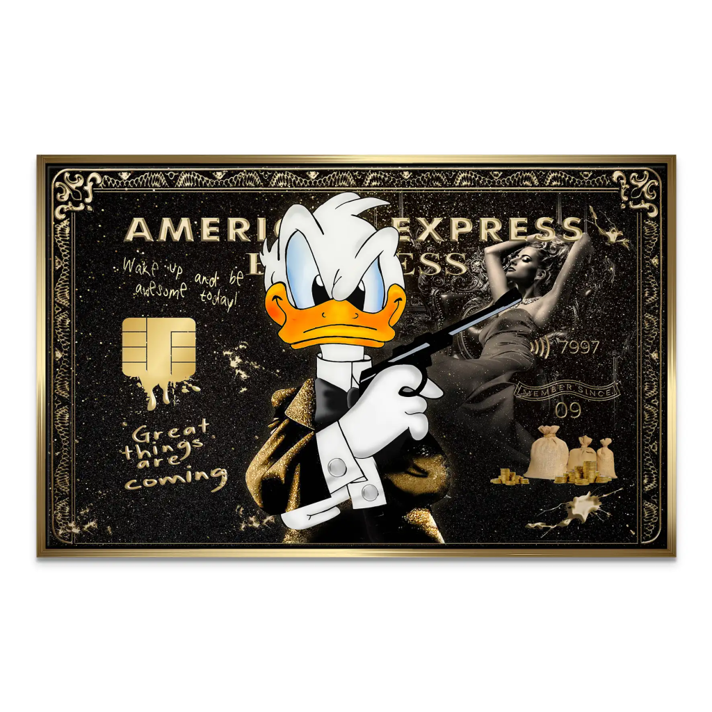 Amex Donald Bond Leinwand Bild INGALERIE