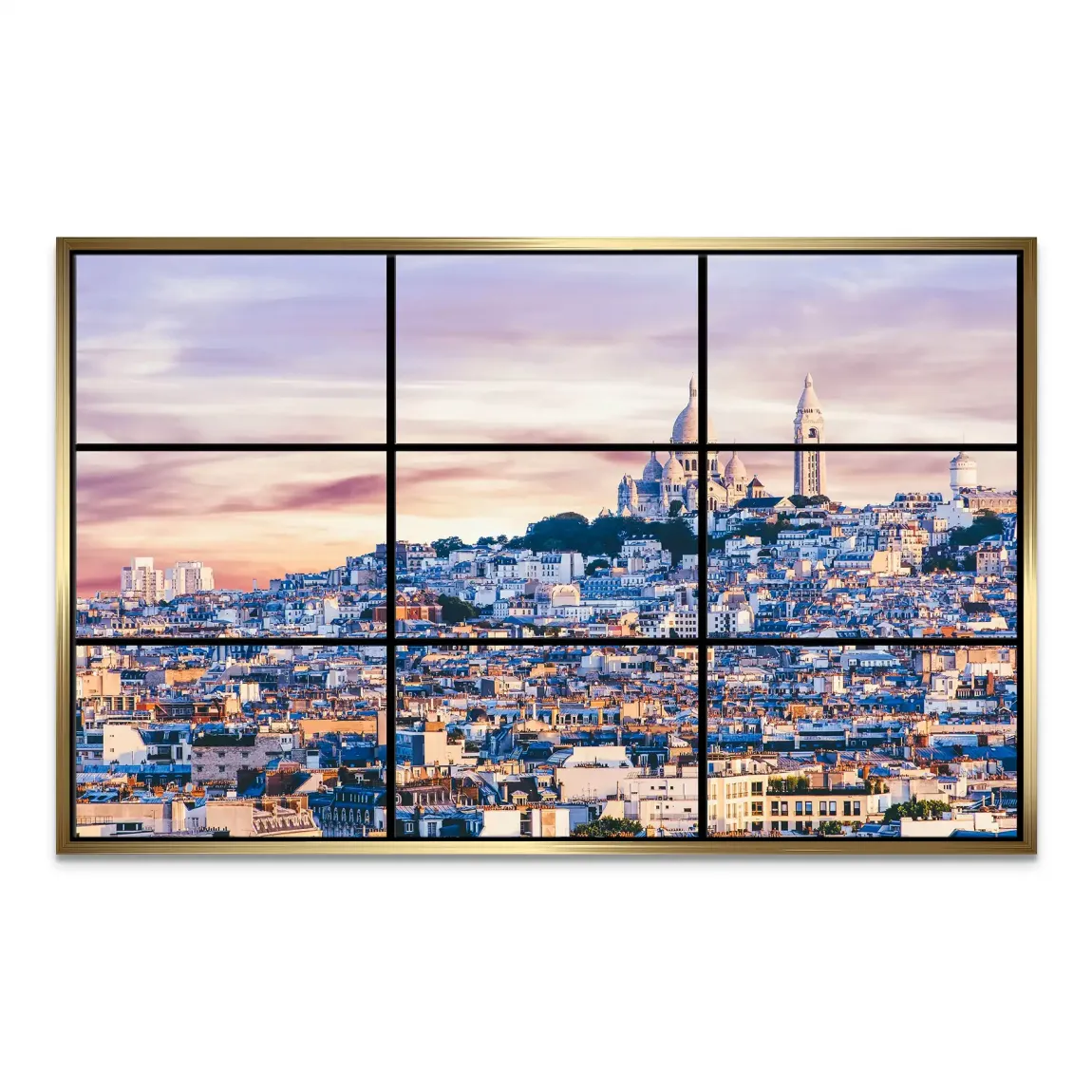 Paris Montmartre Leinwand Bild