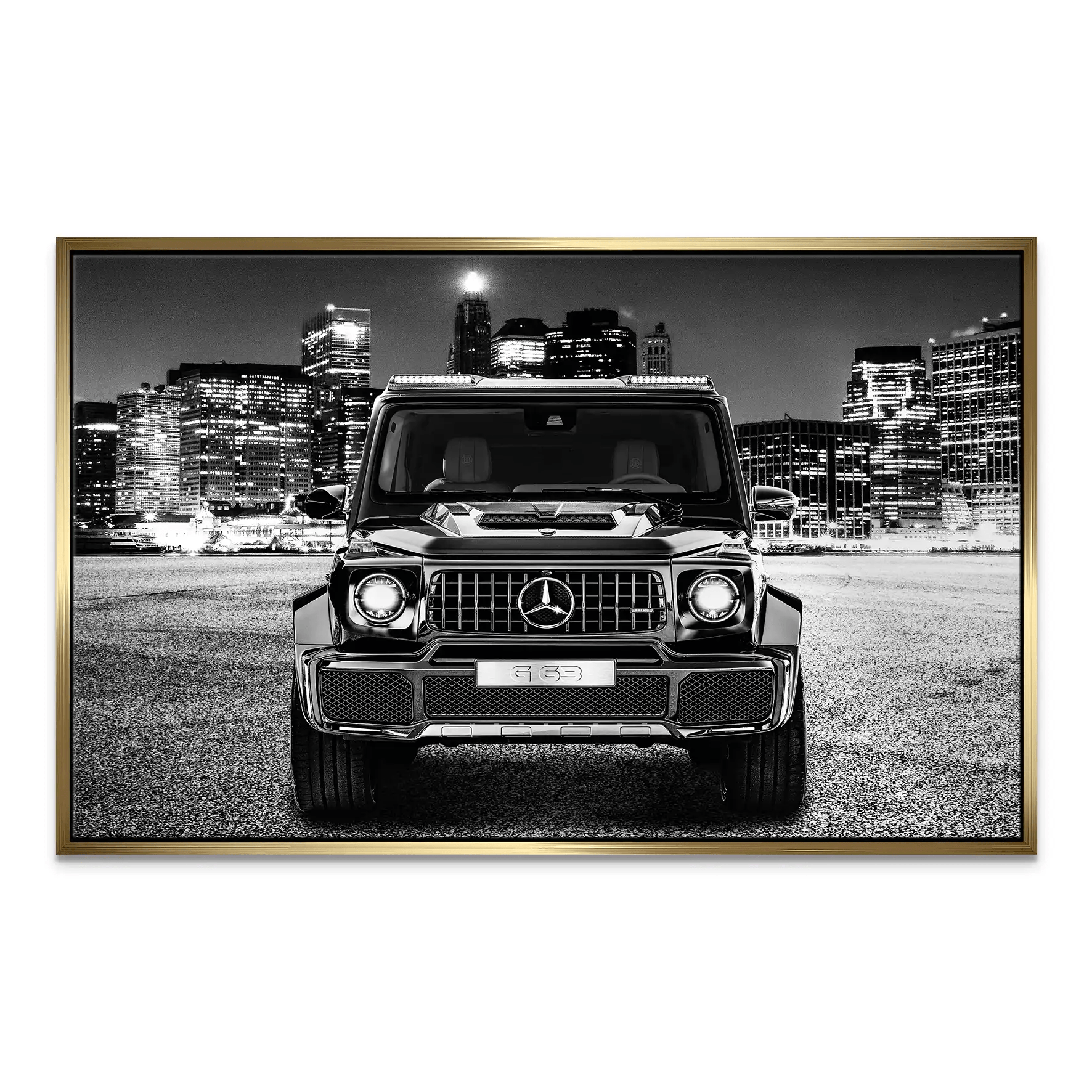 Mercedes G63 Leinwand Bild INGALERIE