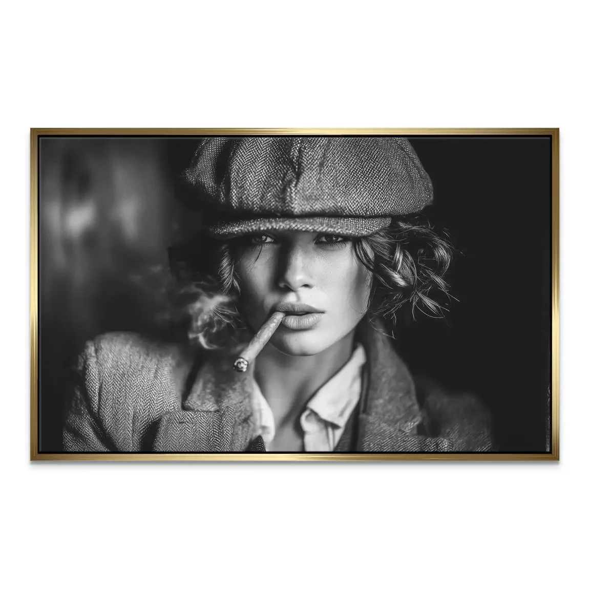 Smoky Allure Leinwand Bild