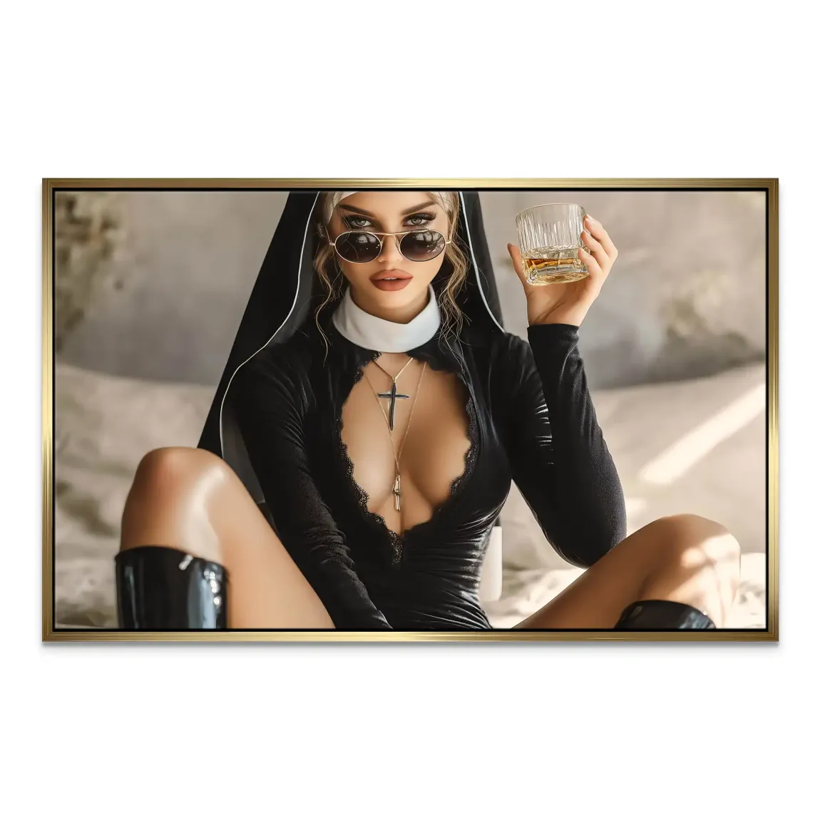 Sister Vice Divine Leinwand Bild INGALERIE