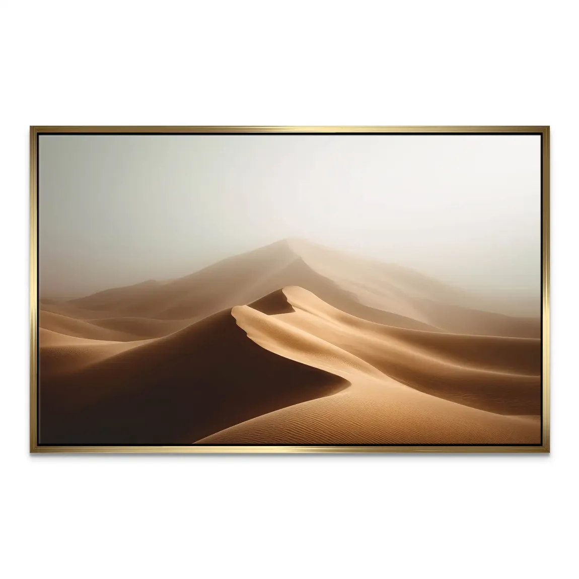 Wüstennebel Leinwand Bild