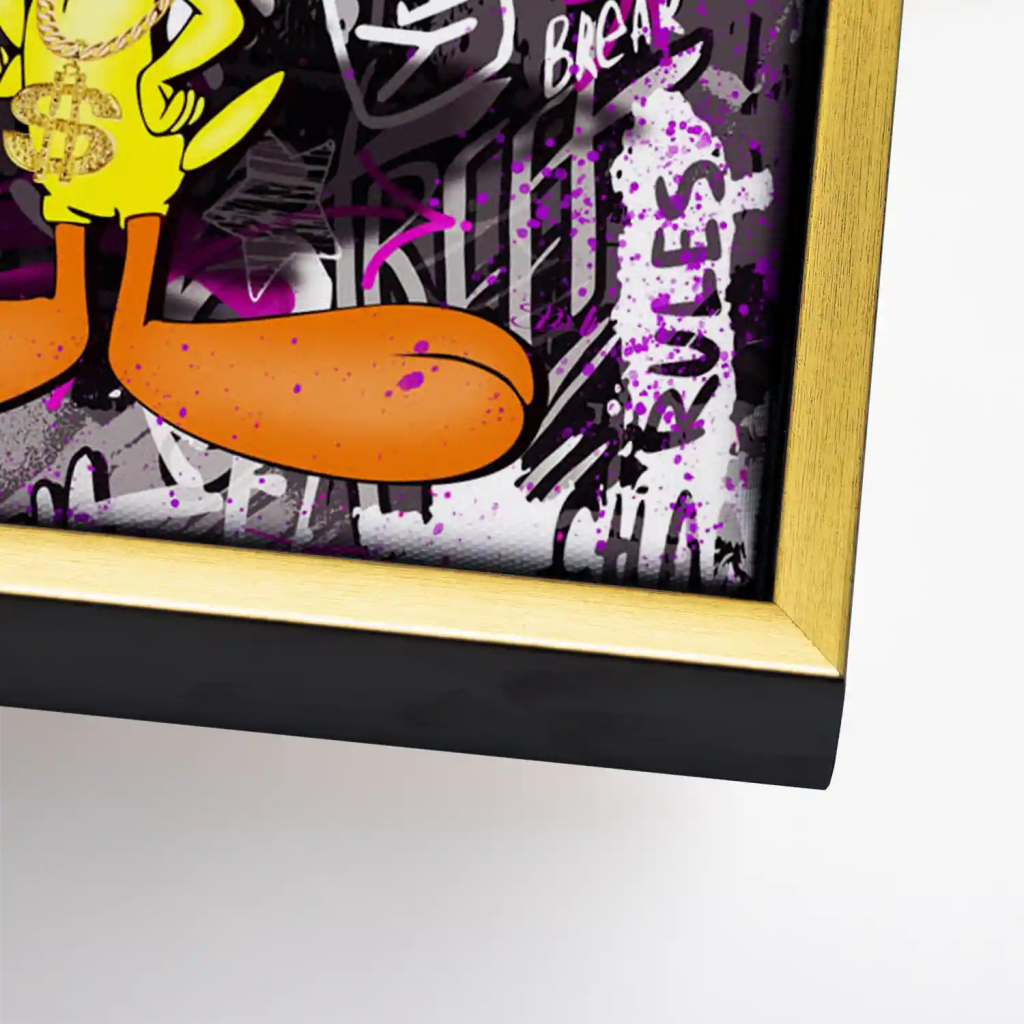 Pop Art Tweety King Leinwand Bild INGALERIE