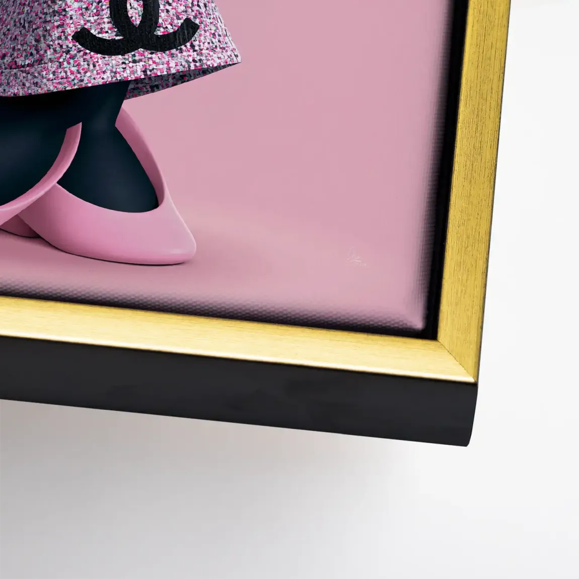 Minnie Maus Moet Leinwand Bild