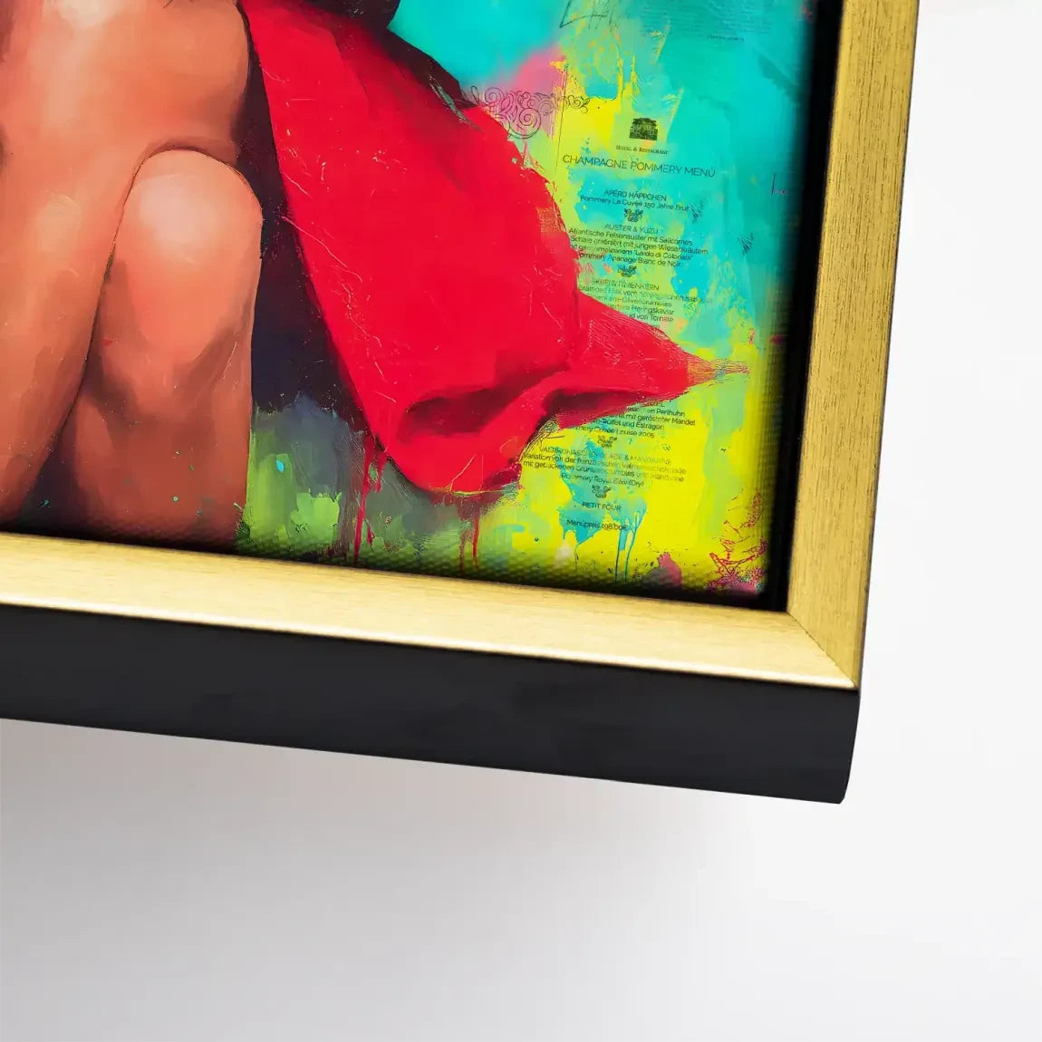 Audrey Hepburn News Pop Art Leinwand Bild INGALERIE
