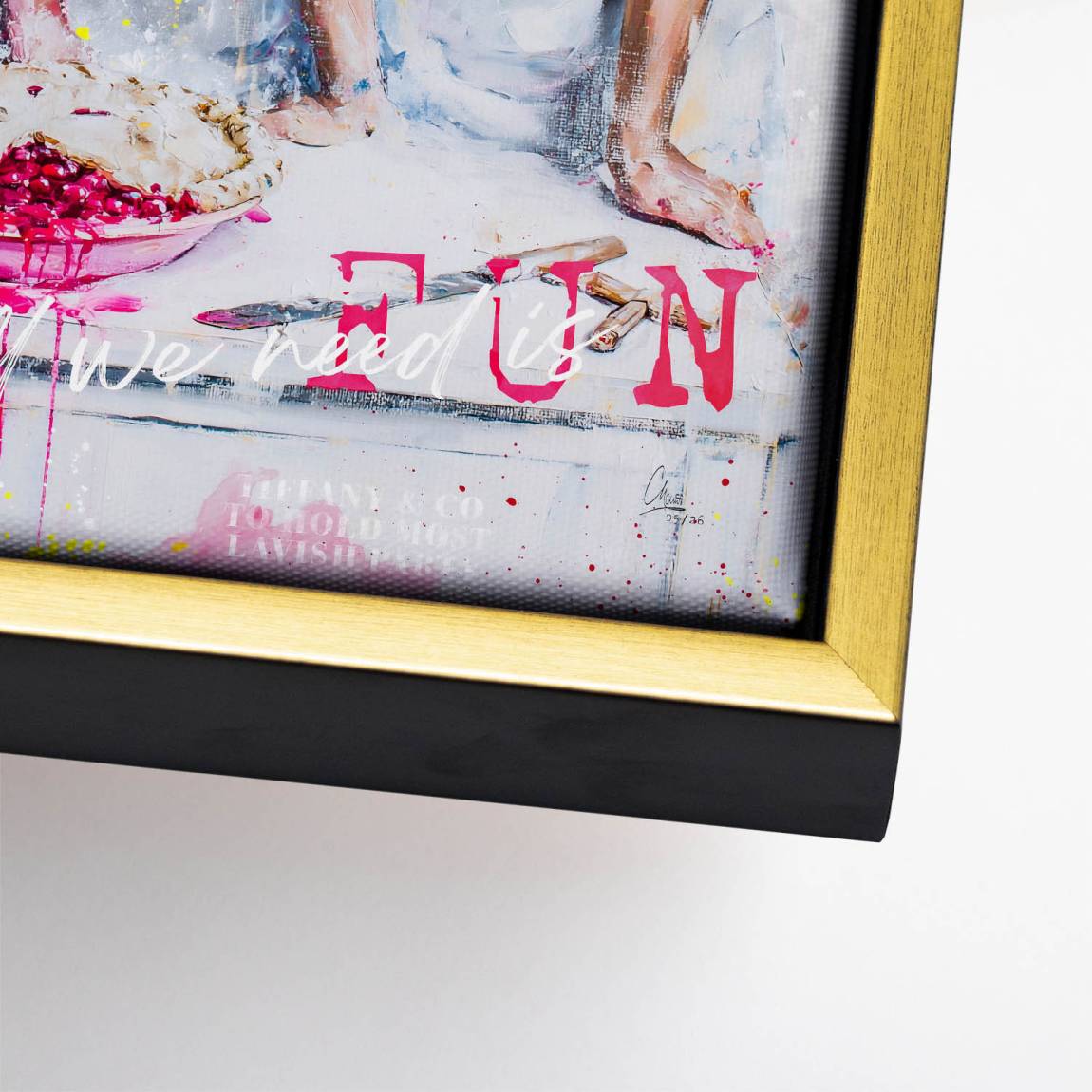 Audrey Marilyn Vogue Leinwand Bild