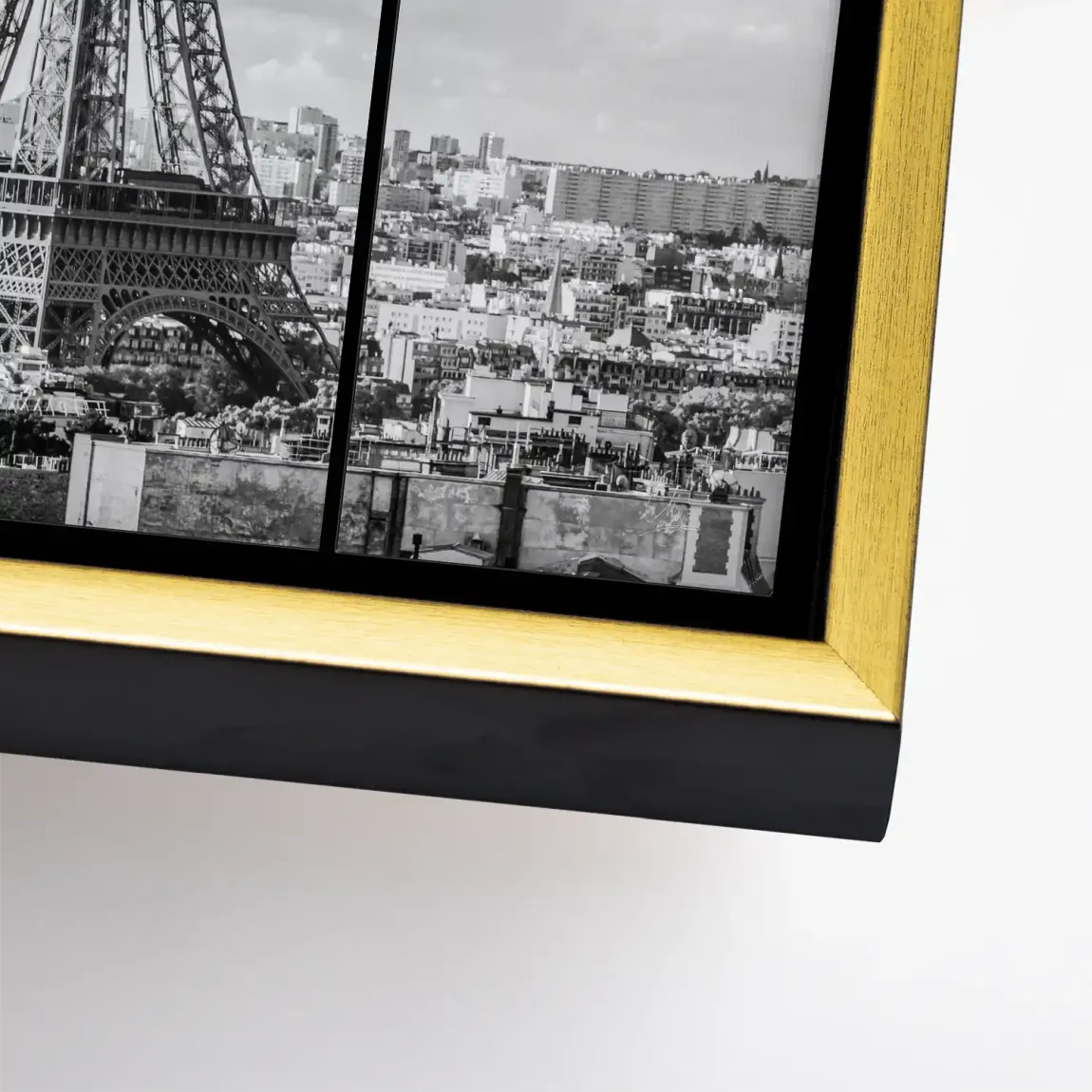 Paris Skyline View Leinwand Bild