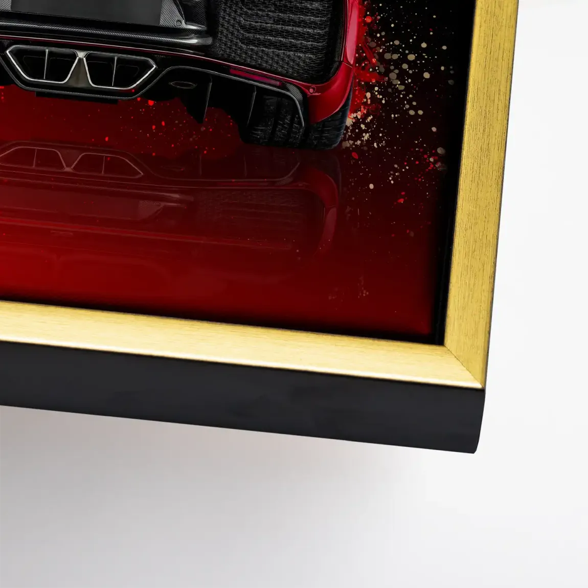 Art of Success Bugatti Leinwand Bild