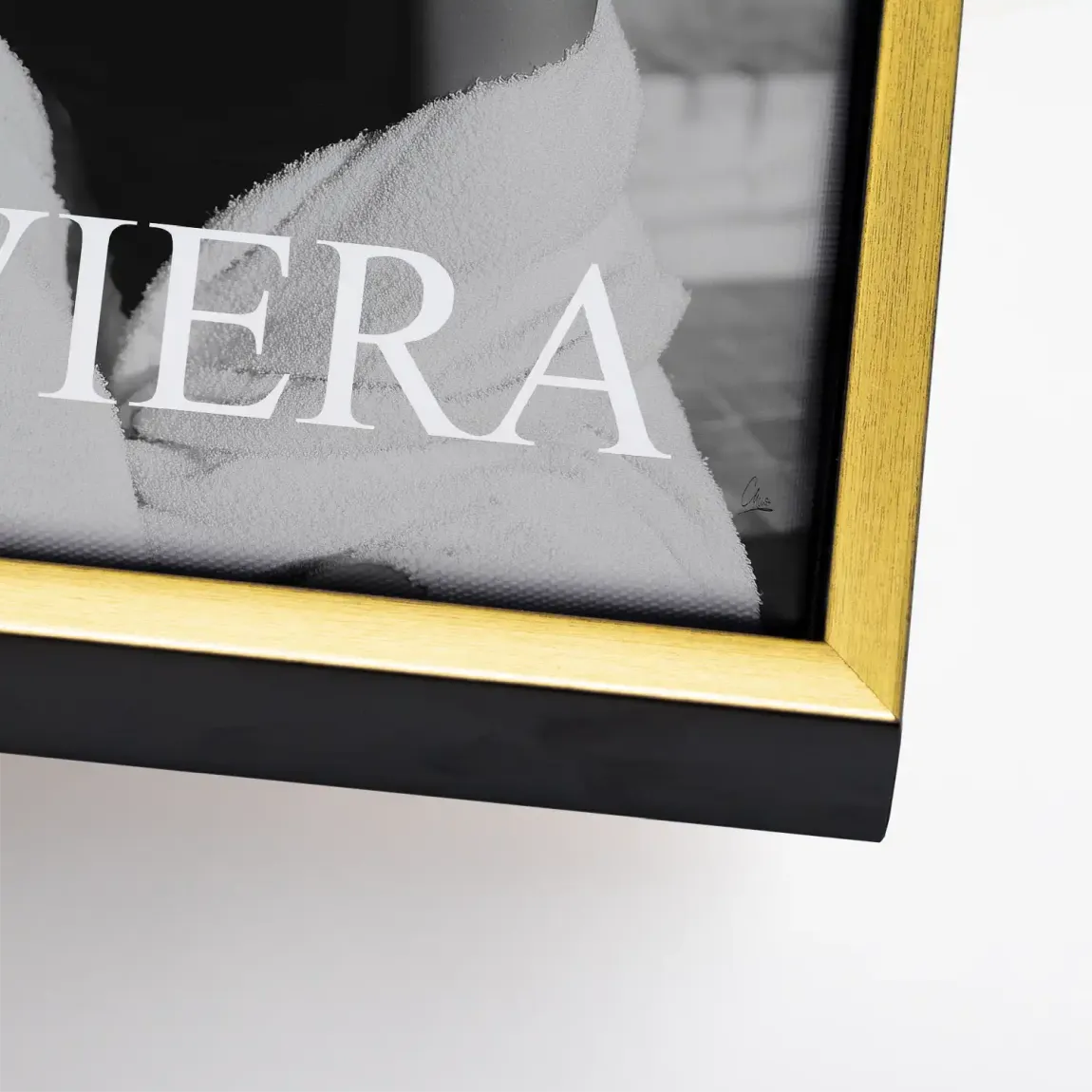 Riviera Glam Leinwand Bild