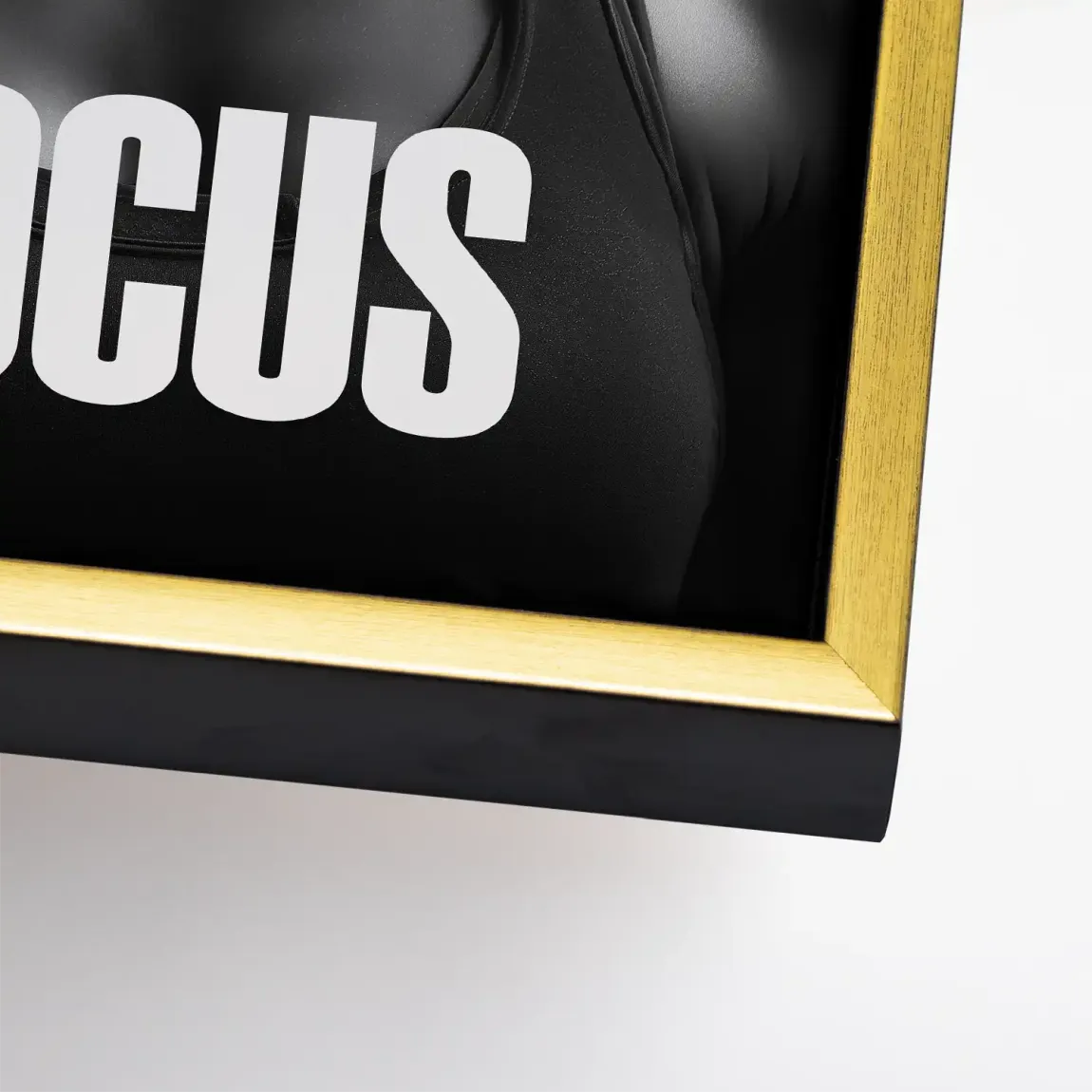 Focus Athletin Leinwand Bild