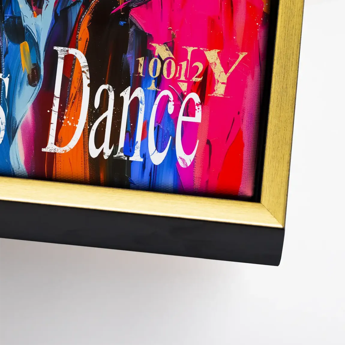 David Bowie Pop Art Vision Leinwand Bild INGALERIE