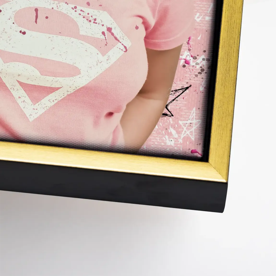 Marilyn Monroe Superman Leinwand Bild