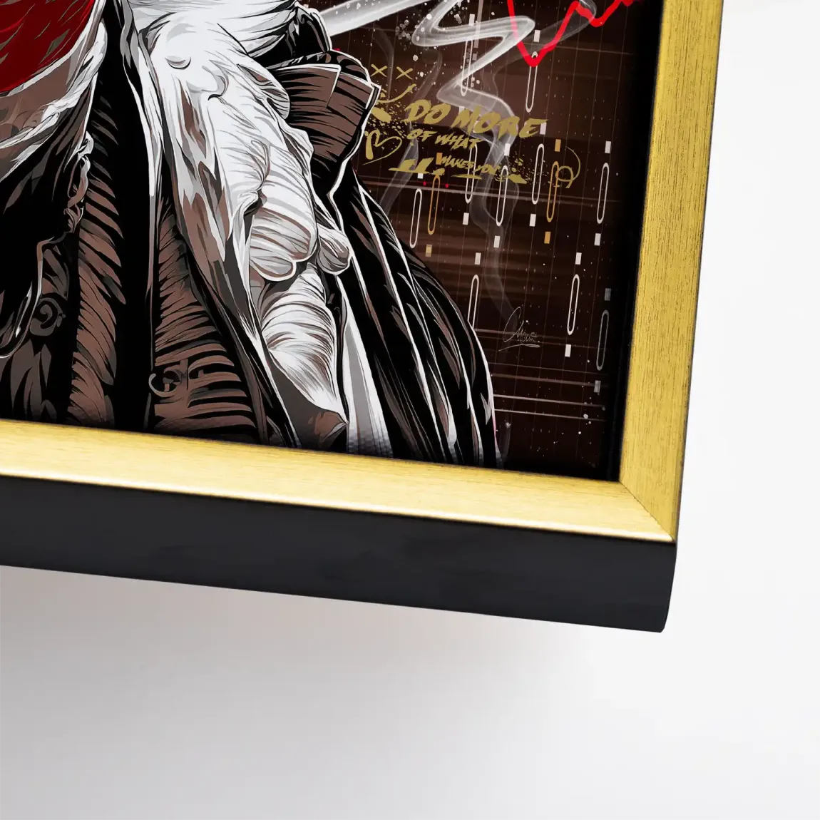 Money Vision Wallstreet Leinwand Bild