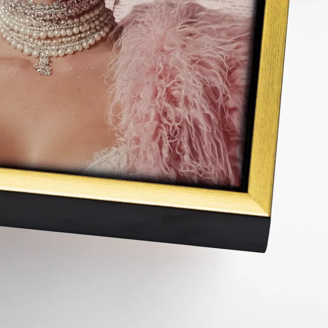 Lady Elegance Leinwand Bild
