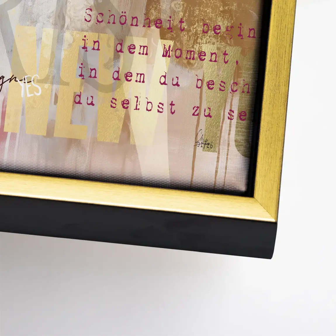 Coco Mademoiselle Leinwand Bild